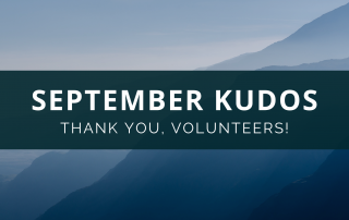 September Volunteers Banner